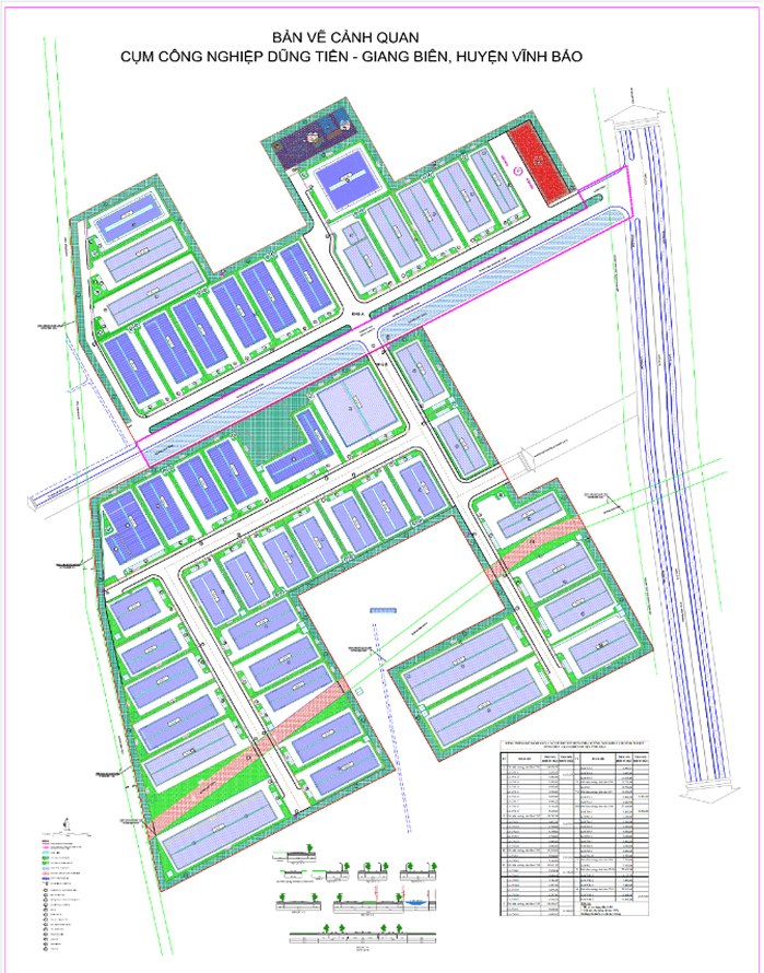 산업단지 배치도